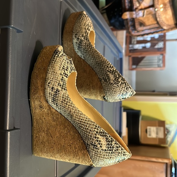Jimmy Choo cork wedges - Picture 3 of 3